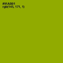 #91AB01 - Citron Color Image