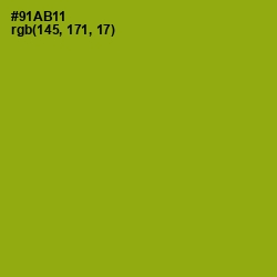 #91AB11 - Citron Color Image