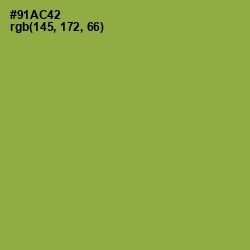 #91AC42 - Chelsea Cucumber Color Image