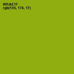#91AE11 - Citron Color Image