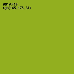 #91AF1F - Citron Color Image