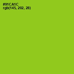 #91CA1C - Pistachio Color Image