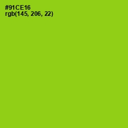 #91CE16 - Pistachio Color Image