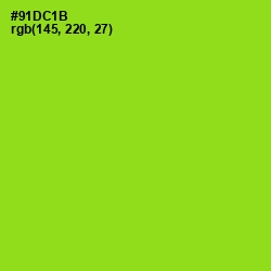 #91DC1B - Pistachio Color Image