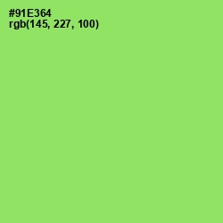 #91E364 - Conifer Color Image