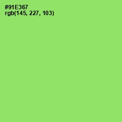 #91E367 - Conifer Color Image