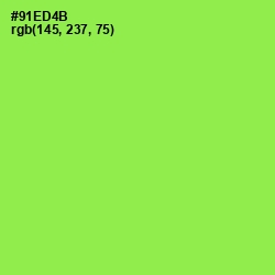 #91ED4B - Conifer Color Image