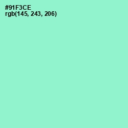 #91F3CE - Riptide Color Image
