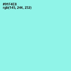 #91F4E8 - Anakiwa Color Image