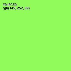#91FC59 - Conifer Color Image
