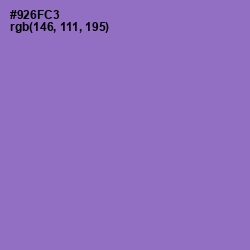 #926FC3 - Amethyst Color Image