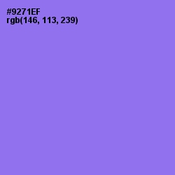 #9271EF - Medium Purple Color Image