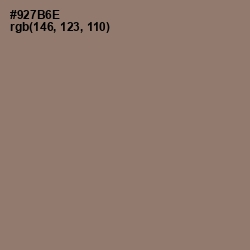 #927B6E - Almond Frost Color Image
