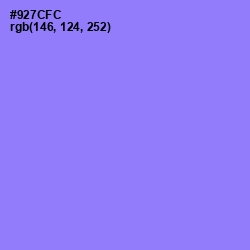 #927CFC - Medium Purple Color Image