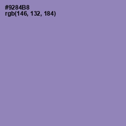 #9284B8 - Manatee Color Image