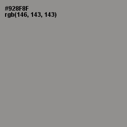 #928F8F - Mountain Mist Color Image