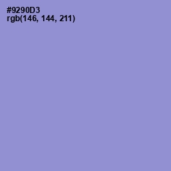 #9290D3 - Blue Bell Color Image