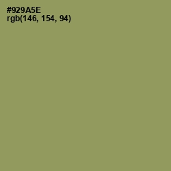 #929A5E - Avocado Color Image