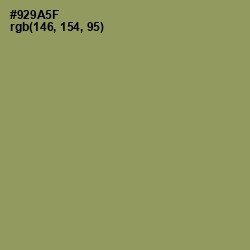 #929A5F - Avocado Color Image