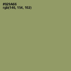 #929A66 - Avocado Color Image