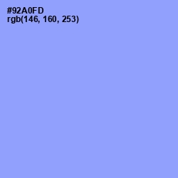#92A0FD - Jordy Blue Color Image