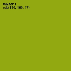 #92A911 - Citron Color Image
