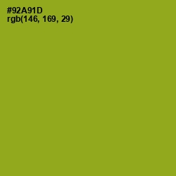 #92A91D - Citron Color Image
