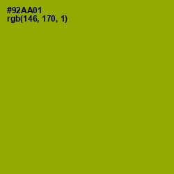 #92AA01 - Citron Color Image