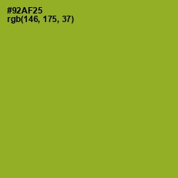 #92AF25 - Sushi Color Image