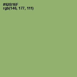 #92B16F - Olivine Color Image