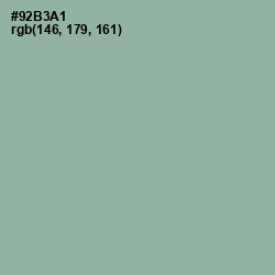 #92B3A1 - Summer Green Color Image