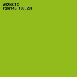 #92BC1C - Citron Color Image
