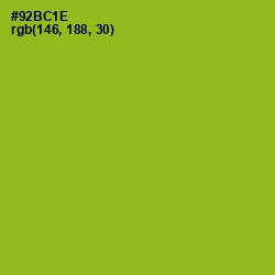 #92BC1E - Citron Color Image