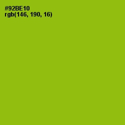 #92BE10 - Citron Color Image