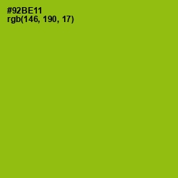 #92BE11 - Citron Color Image