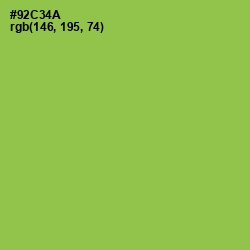 #92C34A - Conifer Color Image