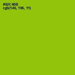 #92C40B - Pistachio Color Image