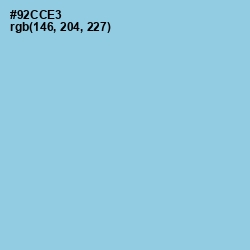 #92CCE3 - Cornflower Color Image