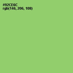 #92CE6C - Wild Willow Color Image