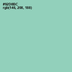 #92D0BC - Algae Green Color Image