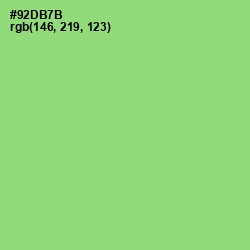 #92DB7B - Wild Willow Color Image