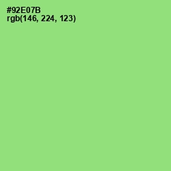 #92E07B - Wild Willow Color Image