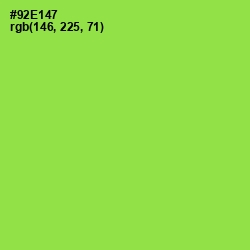 #92E147 - Conifer Color Image