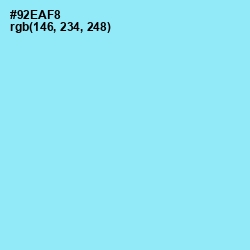 #92EAF8 - Anakiwa Color Image