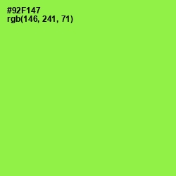 #92F147 - Conifer Color Image