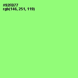#92FB77 - Conifer Color Image