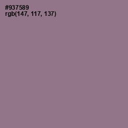 #937589 - Mountbatten Pink Color Image
