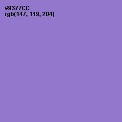 #9377CC - Lilac Bush Color Image