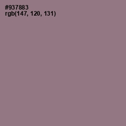 #937883 - Mountbatten Pink Color Image