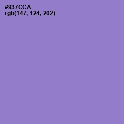 #937CCA - Lilac Bush Color Image